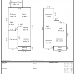 3309 Bartlett Cir – Floor plan for MLS